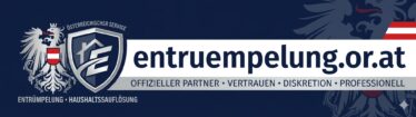 Das offizielle Logo von entruempelung.or.at, dem Experten für Entrümpelungen, Haushaltsauflösungen und fachgerechte Entsorgung.